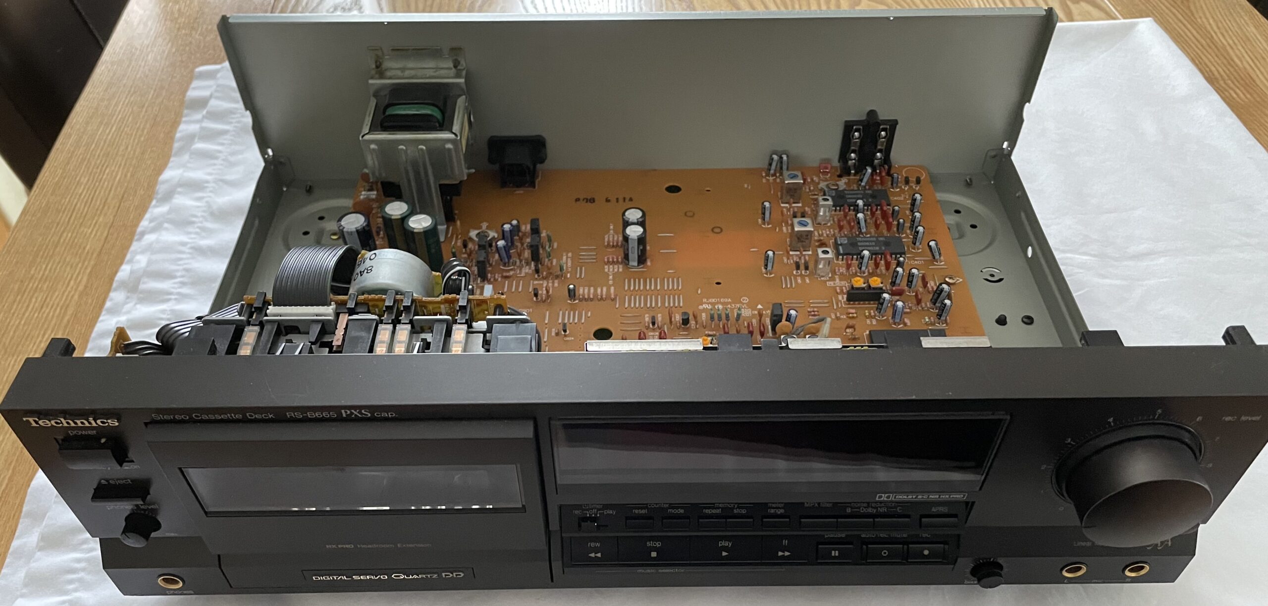 Technics RS-B665 Direct Drive Cassette Deck Service - Audio Appraisal